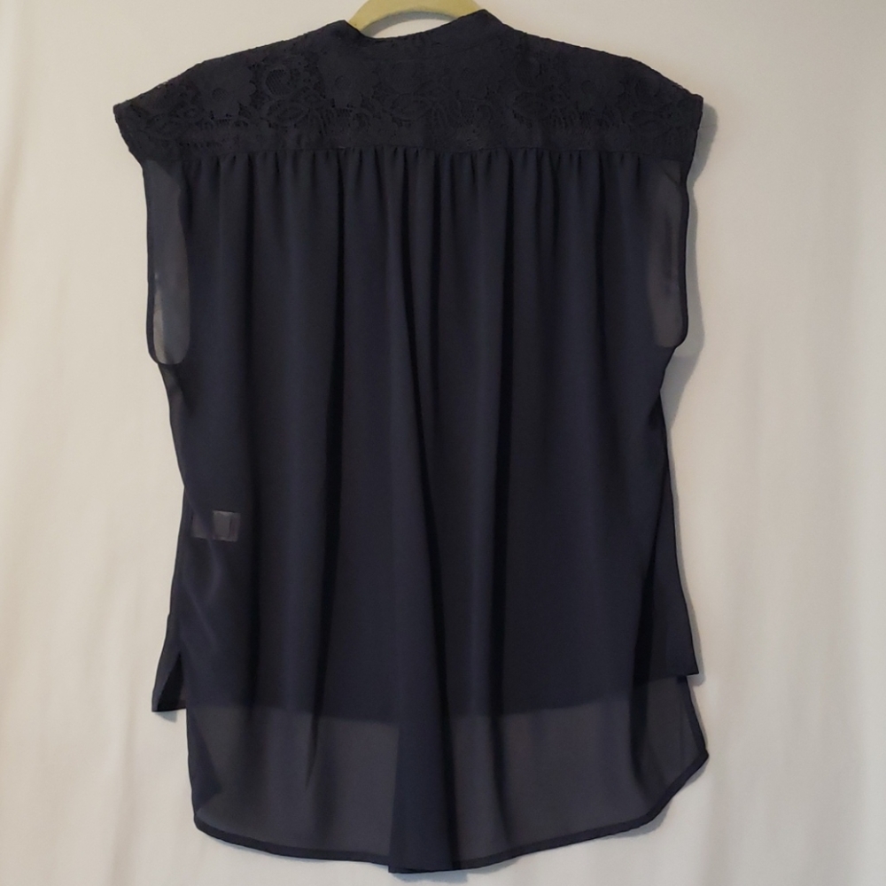 Simply Vera - Vera Wang Top Sheer & Lace PL - Picture 5 of 6